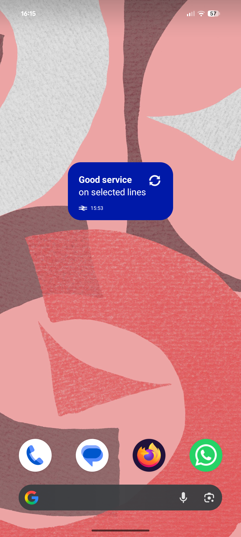Disruptions Widget